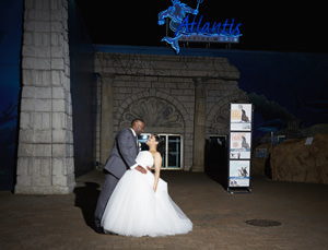 Atlantis Aquarium wedding photos