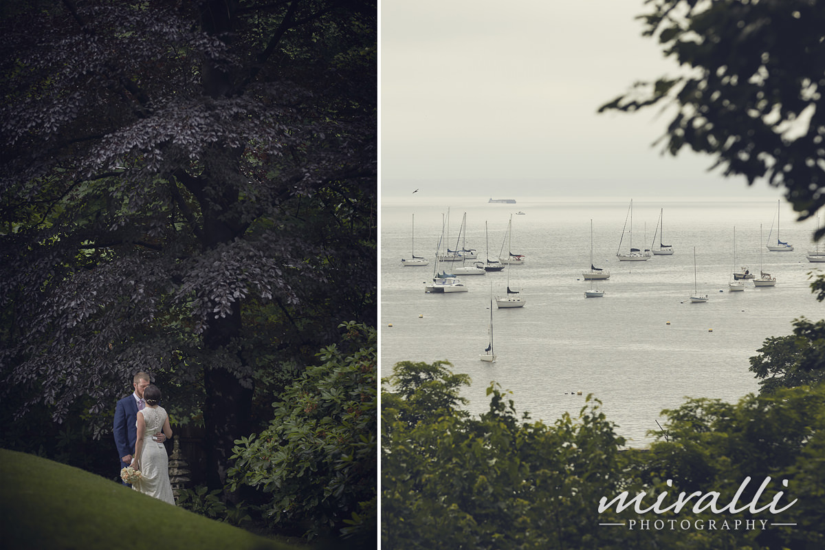 Park in Sea Cliff (Private Outdoor Wedding) Wedding Photos by Miralli Photography