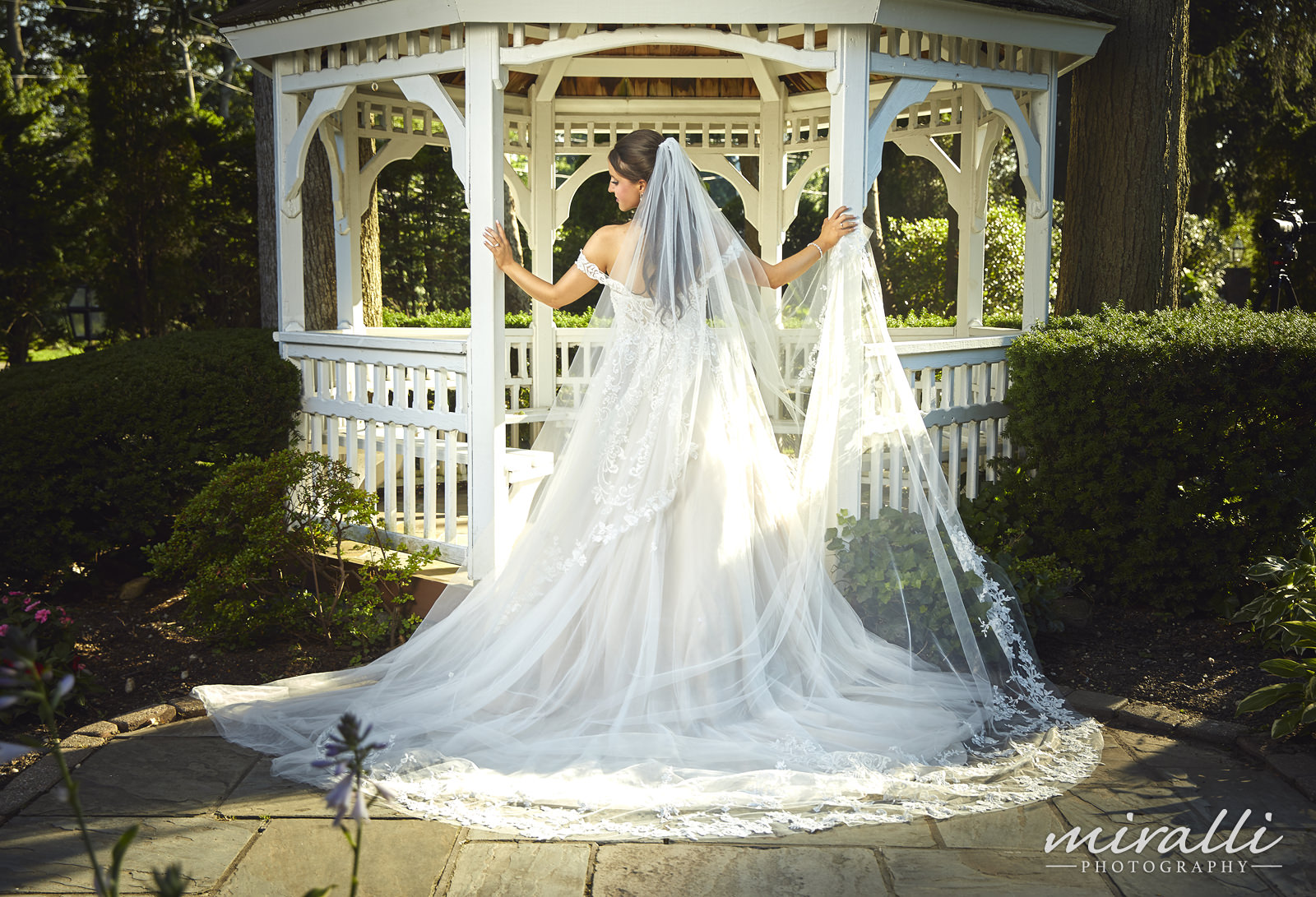 Garden Terrace at Fox Hollow Wedding Photos by Miralli Photography