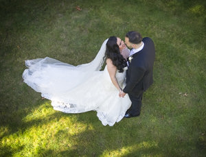 Long Island backyard wedding photos