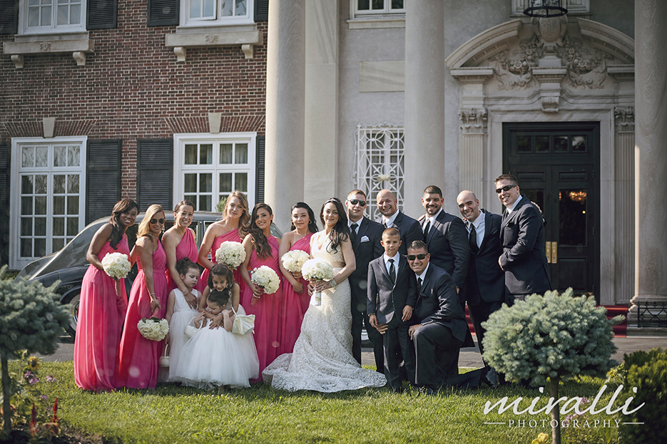 Glen Cove Mansion Wedding Photos by Miralli Photography